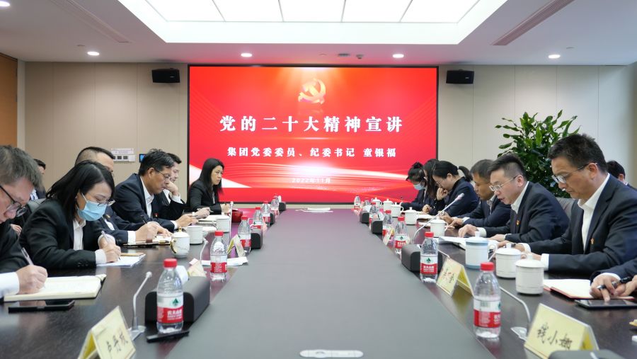 公司黨委委員、紀(jì)委書(shū)記童銀福赴國(guó)金公司宣講.jpg